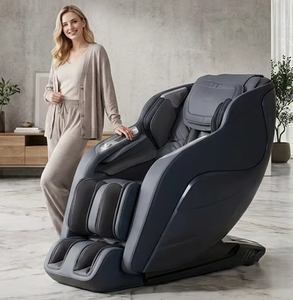 Fauteuil de massage 3D de luxe Zhouqi, corps entier, zéro gravité, commande vocale IA, charge sans fil, <span class=keywords><strong>musique</strong></span> Bluetooth - Product Image 1