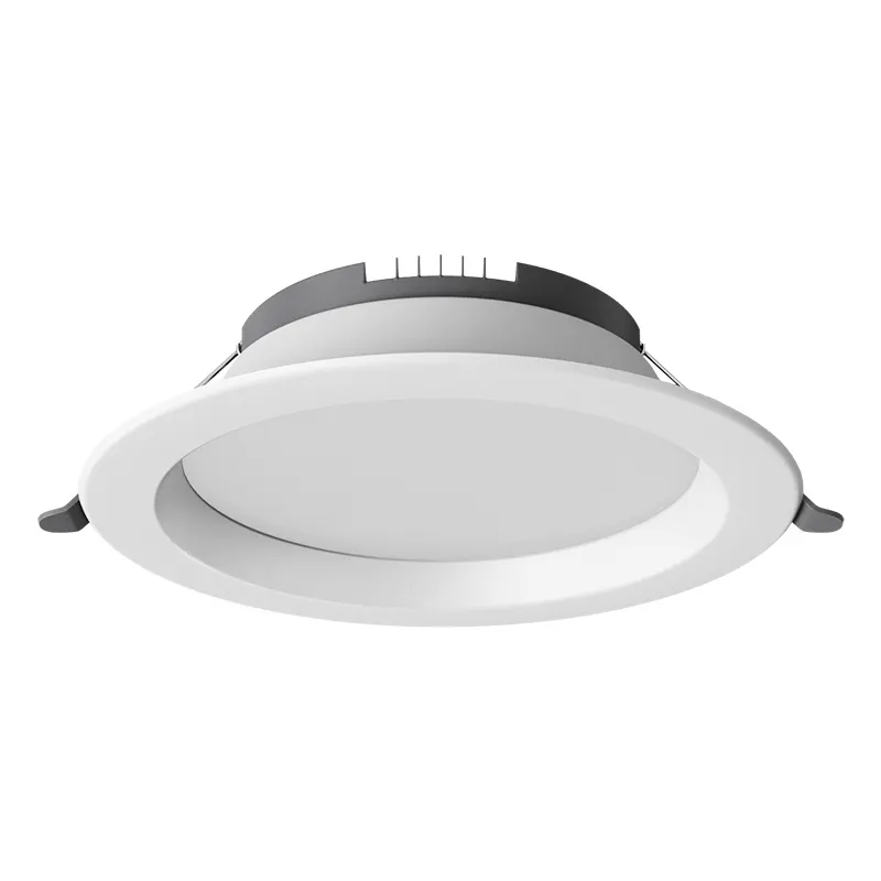 Lámpara LED empotrada redonda para techo, iluminación interior de 5W, 9W, 12W, 15W, 18W, CA de 220V, 230V, 240V, Blanco cálido, blanco frío, hierro 80