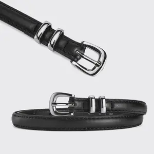 Fashion Wholesale PU Leather Belts for Women Fashion Designer Ladies Belt
