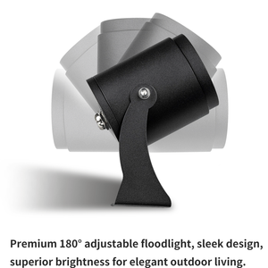 Nouveaux projecteurs LED décoratifs extérieurs réglables en aluminium, <span class=keywords><strong>basse</strong></span> <span class=keywords><strong>tension</strong></span>, étanches, éclairage paysager, éclairage de pelouse, éclairage de jardin - Product Image 2