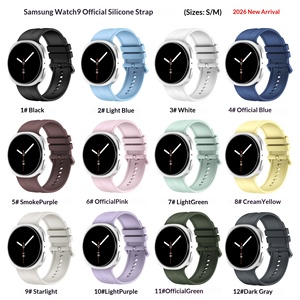 Upro สายนาฬิกาข้อมือซิลิโคนนิ่มทนทานต่อเหงื่อสำหรับ Samsung Galaxy Watch 9/8/8สายนาฬิกาข้อมือสำหรับเปลี่ยนแนวสปอร์ตคลาสสิก - Product Image 5