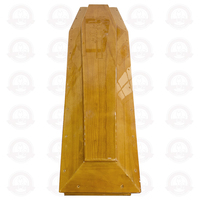 Ataúd de Estilo Europeo Personalizable, de Madera, con Certificación FSC, para Uso en Funerarias, Accesorios para Ataúdes