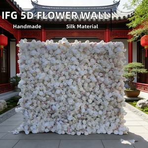<b>Silk</b> <b>Flower</b> Wreath 18in Diameter for Door Wall Porch Decor All Season Use-Top Rated - Product Image 4