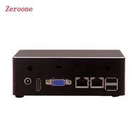 Zeroone CT-1A DC19V NUC Mini Host soporte Intel Haswell-U 4th Broadwell-U 5th I3 I5 I7 15W CPU