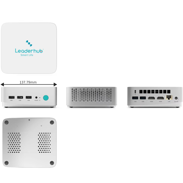 New LP5C Business Mini PC | Intel Core I5 8-Core 16GB DDR4 SSD Fanless with Windows 11 Pro