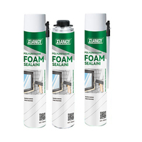 Mousse de polyuréthane PU à cellules fermées et ouvertes, mousse pulvérisée monocomposant pour l'isolation des murs et des toits