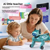 Chien robotique AI Teddy, compagnon conversationnel mignon, jouet pour enfants, rechargeable par USB, stockage 8 Go