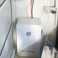 Batterie de stockage d'énergie solaire 51,2 V 100 Ah 5 kWh LFP avec BMS pour onduleur hybride et alimentation de secours résidentielle