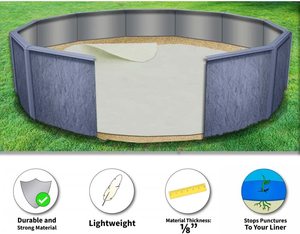 Prix d'usine Couverture carrée <span class=keywords><strong>de</strong></span> <span class=keywords><strong>protection</strong></span> inférieure Revêtement <span class=keywords><strong>de</strong></span> piscine sur sol - Product Image 3