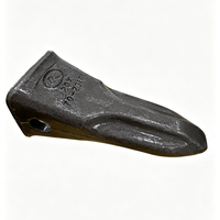 Gigi Penggali Batu Baja Paduan Tempa Tahan Aus 20X-70-23161RC untuk Suku Cadang Excavator PC100