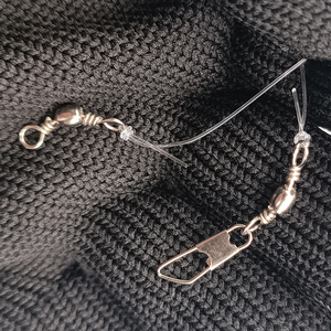 Lunker Sabiki Rigs 10-Packs High Carbon Steel Hooks Saltwater Fishing Tackle with Luminous Glowing Beads Shining Tinsel <strong>Bass</strong> - Product Image 6