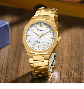 <span class=keywords><strong>ราคา</strong></span>ปัจจุบันของนาฬิกาข้อมือผู้ชายสแตนเลสสตีล 8456 <span class=keywords><strong>นาฬิกา</strong></span>ข้อมือลำลองหรูหรา กันน้ำ <span class=keywords><strong>นาฬิกา</strong></span>สปอร์ตสำหรับผู้ชาย ระบบควอตซ์ - Product Image 3