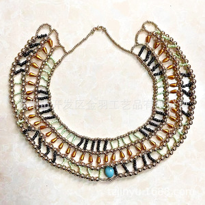 <span class=keywords><strong>Disfraz</strong></span> de <span class=keywords><strong>Cleopatra</strong></span>, Collar Egipcio, <span class=keywords><strong>Accesorios</strong></span> de <span class=keywords><strong>Disfraz</strong></span>, <span class=keywords><strong>Accesorios</strong></span> de Anime para Halloween - Product Image 4