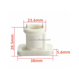 Supports de lampe 4 trous pour E14 Papaye Ampoules <span class=keywords><strong>Support</strong></span> de lampe de remplacement E14 <span class=keywords><strong>Luminaire</strong></span> Pièces de rechange - Product Image 2