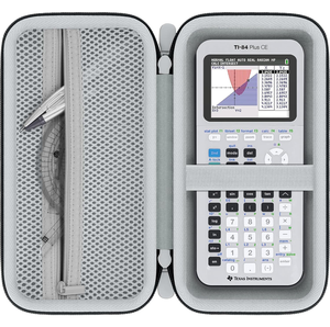 Estuche Rígido Compacto de Viaje para Calculadora, Bolsa de Malla Resistente a Impactos para TI-84 Plus CE, para Llevar en <span class=keywords><strong>Exámenes</strong></span> - Product Image 1