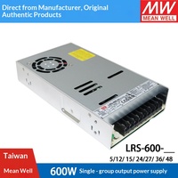 Alimentation à découpage Mean Well LRS-600-24 600W 24V 25A pour équipement de contrôle industriel et de fabrication