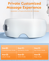 JOCELEE Sicherheit Luftdruck Musik Wärme entlastet Augen belastung Luftdruck Vibrations pflege Musik Smart Digital Eye Massager