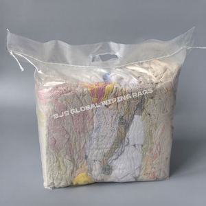 Paños de Limpieza Reutilizables de Algodón de Colores, Método Práctico de Mantenimiento Industrial para la Limpieza - Product Image 1