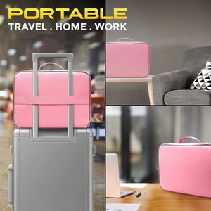 Bolsa Organizadora de Documentos Ignífuga de 4 Capas con Cierre, Impermeable, con Espacio para 35 Carpetas - Product Image 5