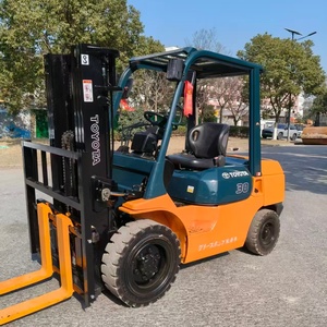Toyota Used <b>Forklift</b> Diesel Engine 3000KG Capacity Industrial Material Handling Equipment with Gearbox Pump Motor Bearing - Product Image 1