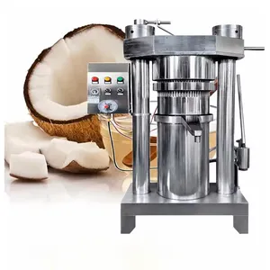 Multiple Safety Protection Devices Cold Press Coconut Oil Machines Ghana Yzyx168 Oil Press Machine