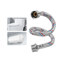 Tuyau flexible métallique tressé en acier inoxydable 304/202/201 pour l'arrivée d'eau – Grande Vente
