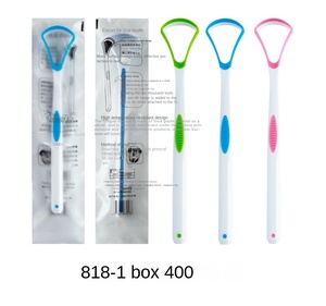 <span class=keywords><strong>Limpiador</strong></span> <span class=keywords><strong>de</strong></span> <span class=keywords><strong>Lengua</strong></span> <span class=keywords><strong>de</strong></span> Doble Cara <span class=keywords><strong>de</strong></span> Silicona y Plástico Seguro para Niños, Colores Personalizables, Antideslizante, Suave para la Boca - Product Image 4