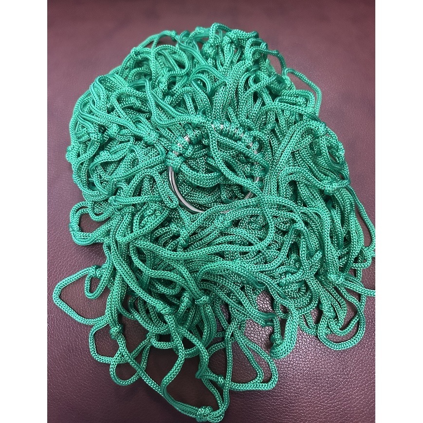 Sac en tissu épais à cordon vert