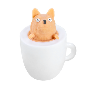 Ghost Squirrel Cup Soft Decompression Push Cute Stress Relief Squeeze Dog Cups Toys - Product Image 1