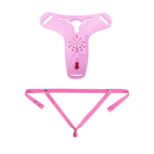 ANOSX Resin Chastity Pants with Belt Strapon Penis Cage Male Chastity Device BDSM Penis Lock Male Fetish Pants Sex <b>Toys</b> <b>for</b> <b>Men</b> - Product Image 3