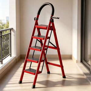 <span class=keywords><strong>Escabeau</strong></span> pliable en <span class=keywords><strong>aluminium</strong></span> antidérapant à 3 <span class=keywords><strong>marches</strong></span> avec <span class=keywords><strong>marches</strong></span> <span class=keywords><strong>larges</strong></span> pour la cuisine et la maison - Product Image 1