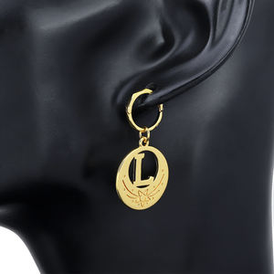 Orecchini Pendenti JXX Fashion Placcati in Oro 24K di Alta Qualità Personalizzati all'Ingrosso Orecchini Kiribati Micronesia - Product Image 2