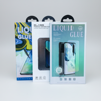 Boîte d'emballage personnalisée en carton recyclable pour écouteurs électroniques avec pelliculage mat et gaufrage pour câble de chargeur USB