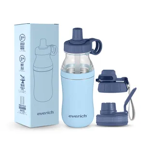 New Product Ideas 2023 2-in-1 24oz Insulated Water Bottle With Straw For Girls