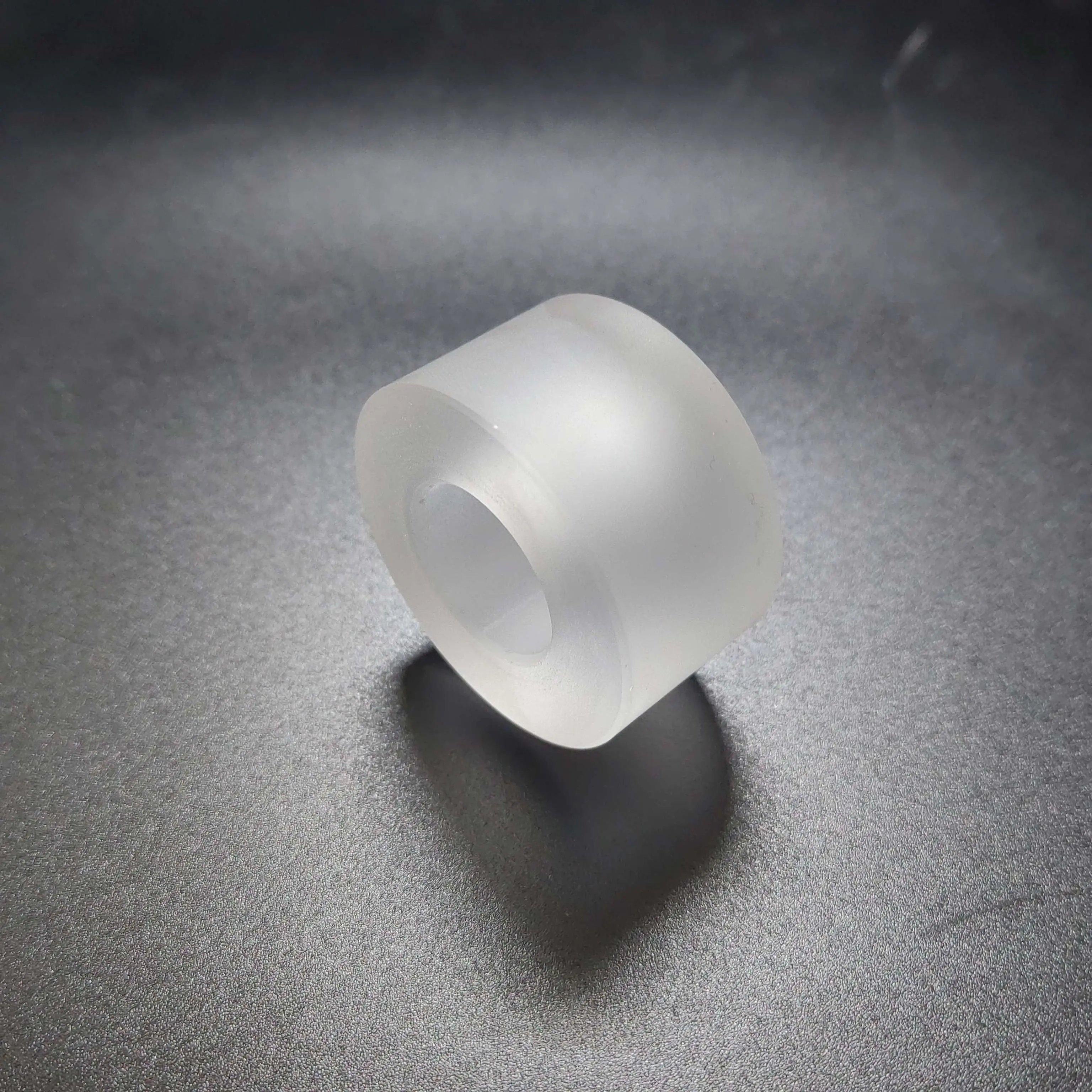 High quality quartz glass products ground quartz ring