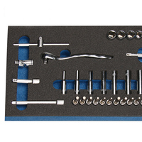 Ensemble d'outils de réparation de vélos et de voitures BOOHER, best-seller, durable, avec étui moulé par soufflage et garantie assurée