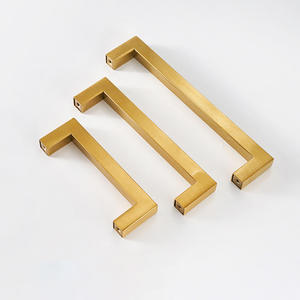 Moderno Armario de Acero Inoxidable para Cocina, Dormitorio, Sala de Estar, Escuela, Color Dorado y Negro, con Puerta Cuadrada, Mueble de Almacenamiento - Product Image 3