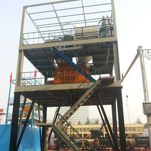 <span class=keywords><strong>HZS150</strong></span> tanaman pencampur beton pengendali jarak jauh, tanaman kelelawar 150m3 beton - Product Image 2