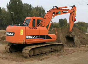 รถขุดขนาดเล็กที่ใช้ในครัวเรือนที่มีความยืดหยุ่นสูงรถขุด dh150-7มือสองราคาประหยัด - Product Image 2