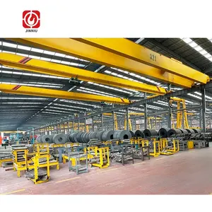 10 tấn dầm Đôi 20t Đường ray đi du lịch cầu trục trên cao Gru một ponte Doppio Du Lịch Da 10 tonnellate