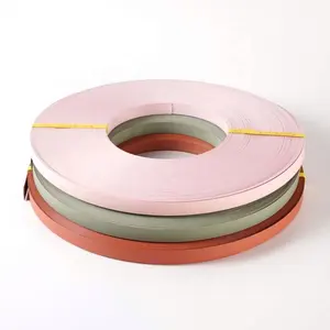 Bandas de borde impermeables de PVC de 0,8 MM-1,5 MM más vendidas, bandas de borde de PVC, tira de plástico para muebles