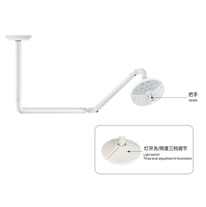Mới Nâng Cấp 50W <span class=keywords><strong>LED</strong></span> Nha Khoa Đầu Hoạt động Hàng Đầu Đèn Phẫu Thuật Thú Y Y Tế Tường <span class=keywords><strong>Shadowless</strong></span> Kiểm tra Ánh Sáng - Product Image 2