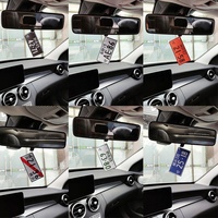 JDM Culture Automobile Modifiant Les Plaques D'immatriculation Rétroviseur Aromathérapie Pendentif Désodorisant