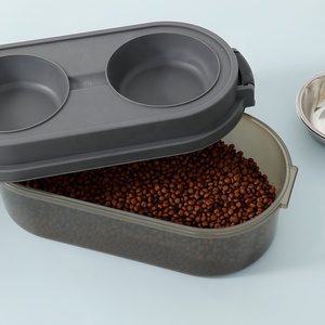 Elevated <strong>Dog</strong> <strong>Food</strong> Bowl Pet <strong>Food</strong> Storage <strong>Container</strong> - Product Image 5