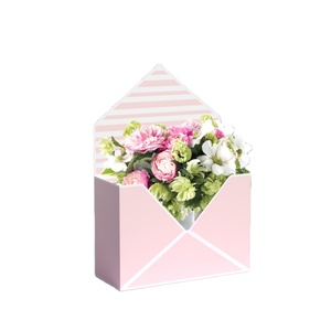 Small Flower Bouquet <b>Box</b> <b>Empty</b> Envelope Type Home Decoration Matt Lamination <b>Empty</b> Velvet Flower Bouquet <b>Gift</b> <b>Box</b> Suppliers - Product Image 1