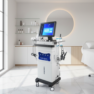 Appareil de beauté faciale Hydra Oxygène Nettoyant Masseur Éliminant les points noirs Éclaircissant le teint Atténuant les imperfections Machine Hydra - Product Image 1