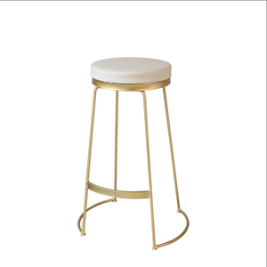 Modern Coffee Shop Shop Metal Iron High <strong>Marble</strong> <strong>bar</strong> <strong>Table</strong> - Product Image 5