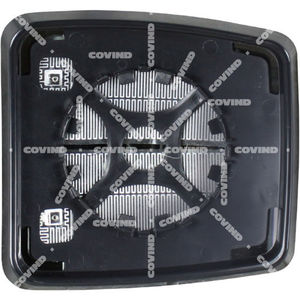 AUX. GLACE DE RÉTROVISEUR CHAUFFANTE DROITE/GAUCHE - PIÈCE DE RECHANGE POUR RRT/900 - RRT/901 - compatible avec Renault RANGE T EURO 6 RANGE T RESTYLING 2018 - Product Image 2