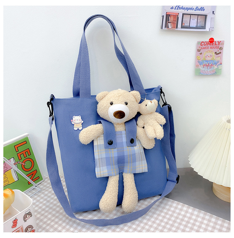 2024 Korean Version Women's Casual Shoulder Bag - Teddy Bear