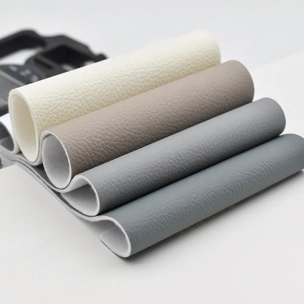 2023 Factory Custom Design tessuto in pelle divano adesivi in pelle autoadesivi in ecopelle tessuti adesivi per tappezzeria auto 1